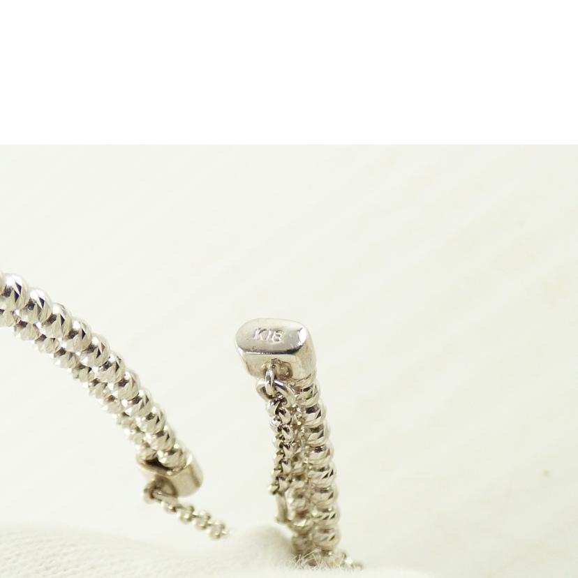 K18WGBダイヤブレス0.80//ABランク/64