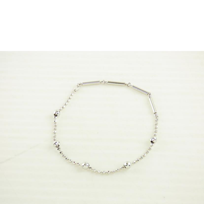 K18WGブレスレット//ABランク/64