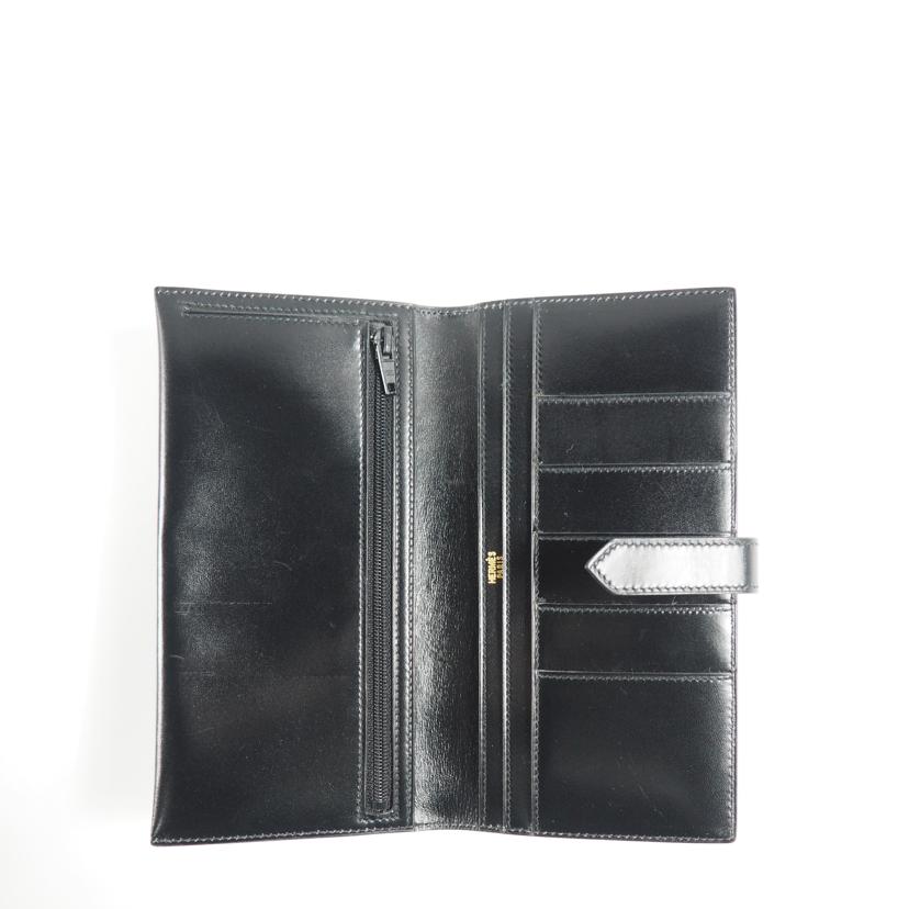 HERMES エルメス/ベアン/ボックスカーフ/ブラック//○U刻 V/ABランク/79