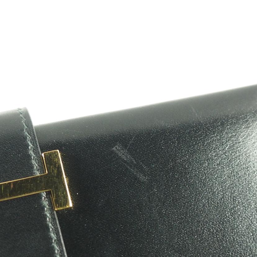 HERMES エルメス/ベアン/ボックスカーフ/ブラック//○U刻 V/ABランク/79