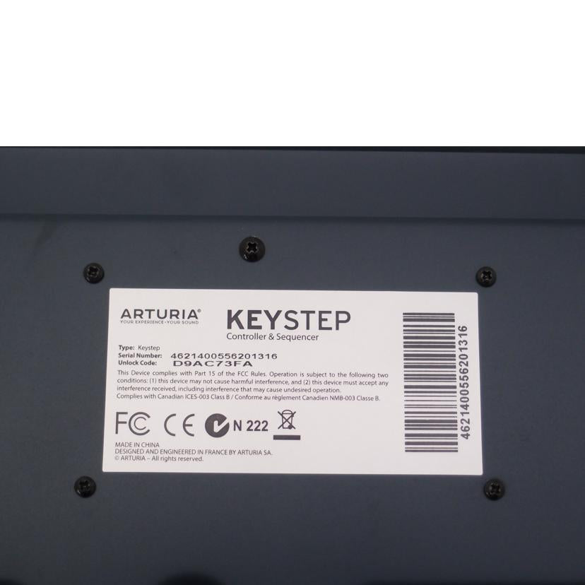 ARTURIA アートリア/MIDIキーボードコントローラー/KEYSTEP//201316/SAランク/69