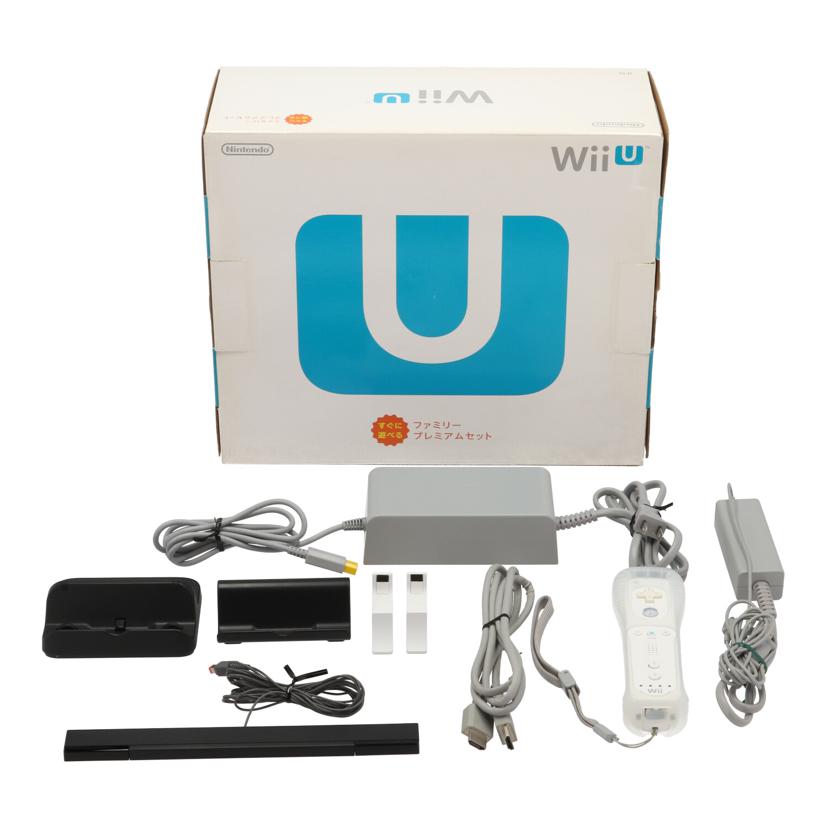 Nintendo 任天堂/WiiU PREMIUM SET/WUP-101//FJM10149161/Bランク/64