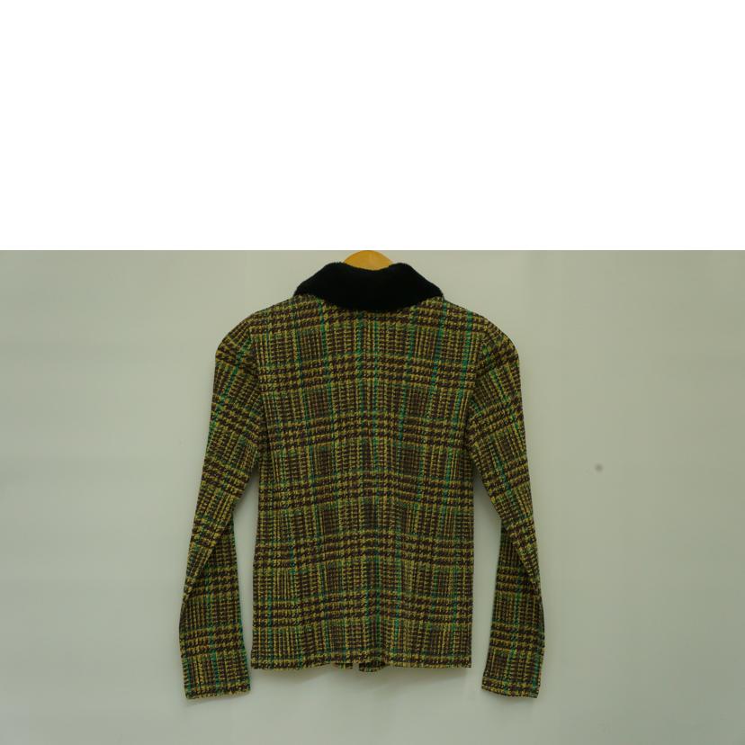 PLEATS PLEASE /PLEATS PLEASE ファー付ジャケット/PP83-JC454//ABランク/09