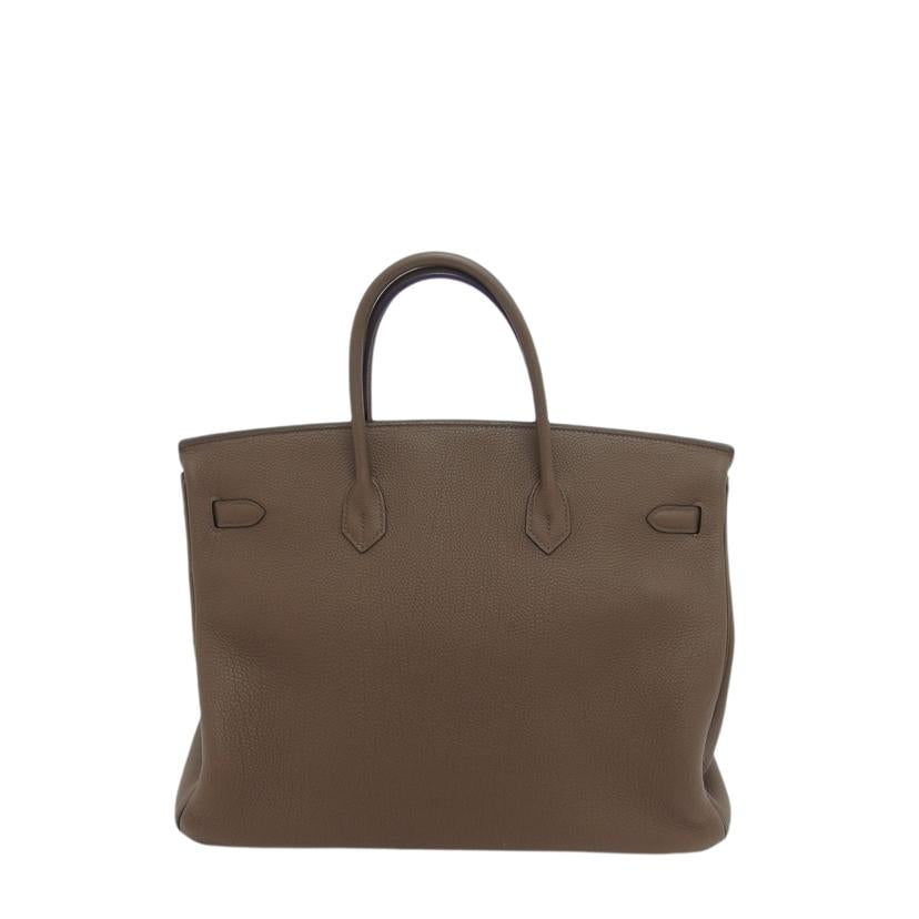 HERMES エルメス/バーキン40/エトゥープ/トゴ/シルバー金具//□R刻印/Aランク/04