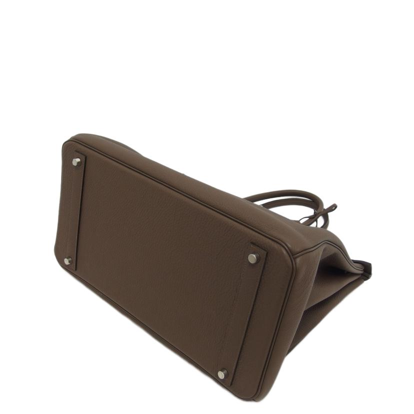 HERMES エルメス/バーキン40/エトゥープ/トゴ/シルバー金具//□R刻印/Aランク/04