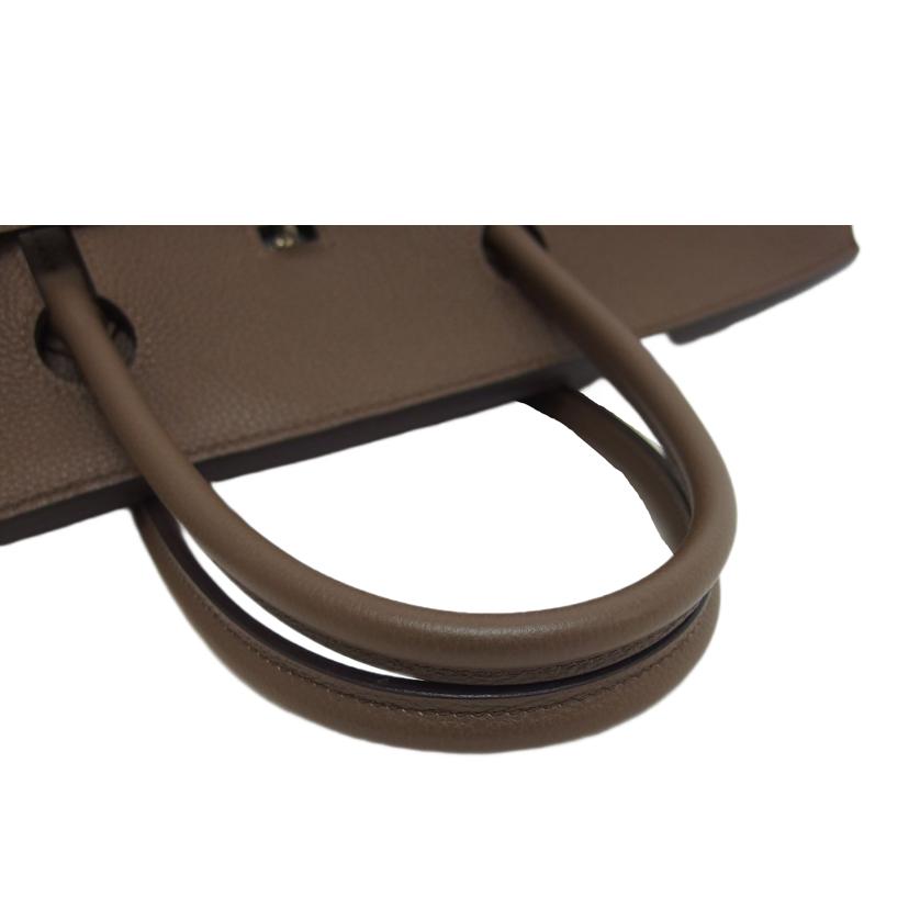 HERMES エルメス/バーキン40/エトゥープ/トゴ/シルバー金具//□R刻印/Aランク/04