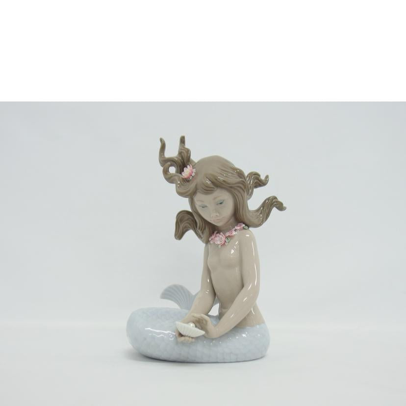 LLADRO リヤドロ 置物 オブジェ 少女/人魚/マーメイド/フィギュリン/010.01415//Aランク/04