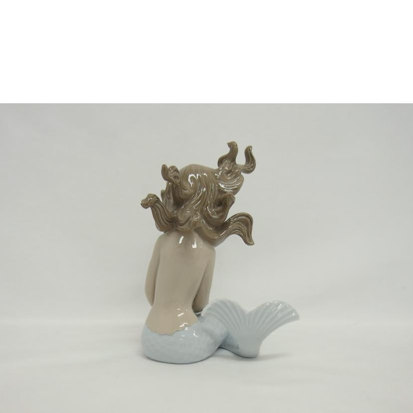 LLADRO リヤドロ 置物 オブジェ 少女/人魚/マーメイド/フィギュリン/010.01415//Aランク/04