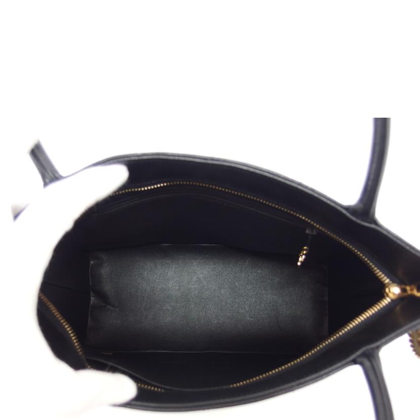CHANEL シャネル/復刻トート/キャビアスキン/ゴールド金具/ブラック/A01804//7676132/Aランク/04
