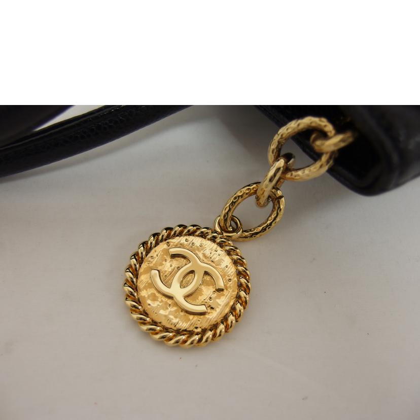 CHANEL シャネル/復刻トート/キャビアスキン/ゴールド金具/ブラック/A01804//7676132/Aランク/04