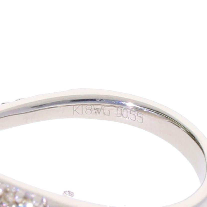 /K18WGブラックダイヤR 0.55/#11//Aランク/75