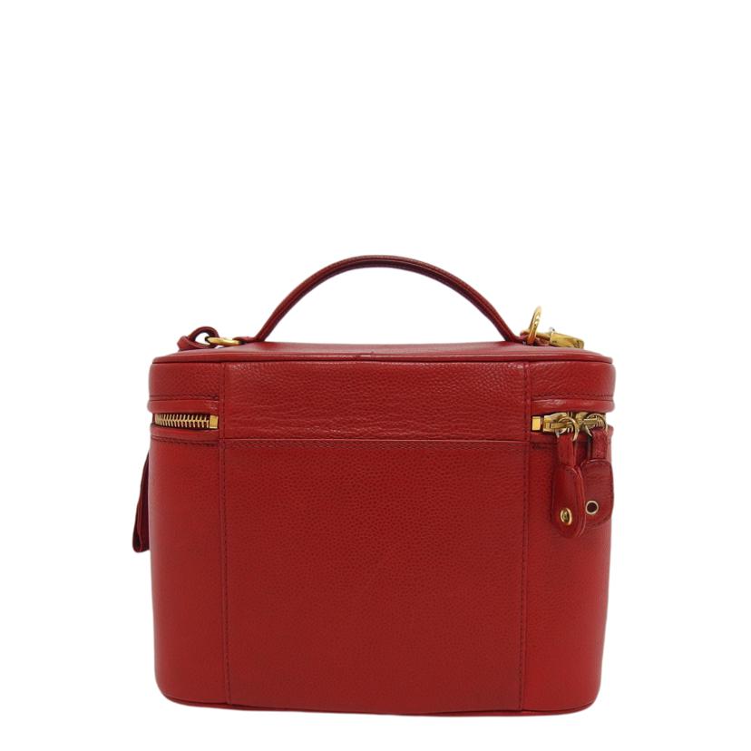 CHANEL シャネル/キャビアスキン/2WAYバニティバッグ/レッド//4678113/ABランク/04
