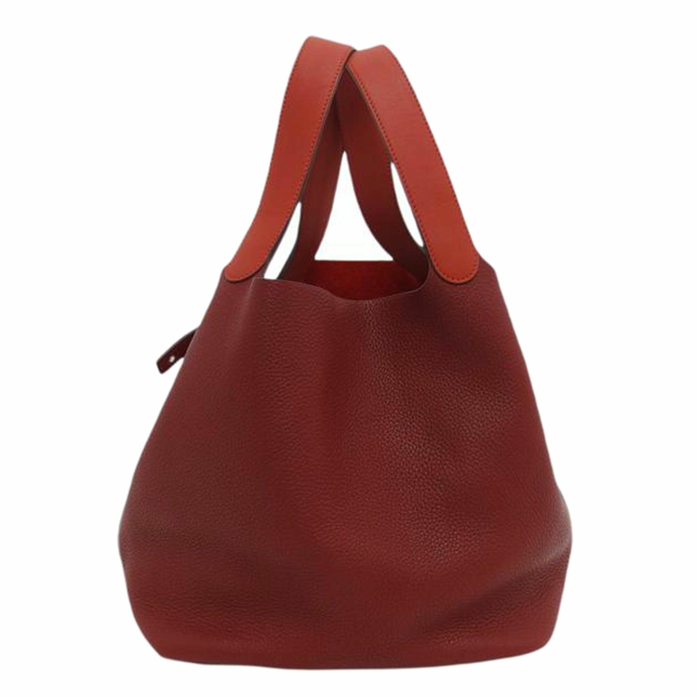 HERMES エルメス/ピコタンロックGM/トリヨンクレマンス/ハンドバッグ//□R刻印/Aランク/04