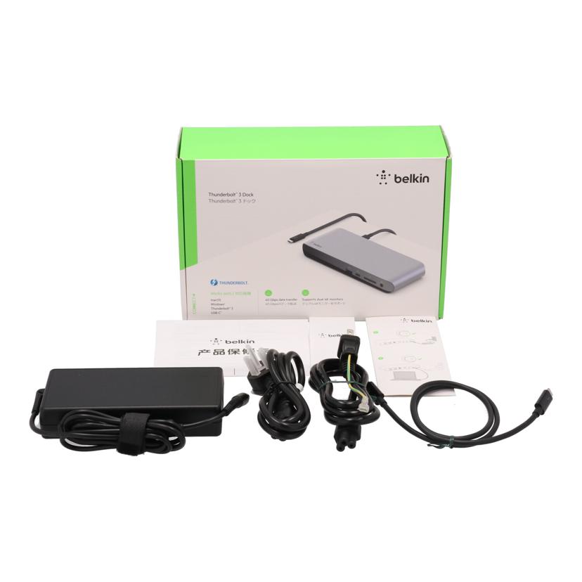 Belkin ベルキン/ドッキングステーション/F4U097JA//32B01ES3B01215/Bランク/75