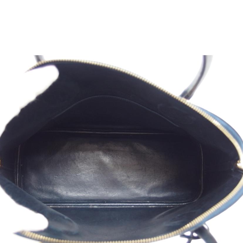 HERMES エルメス/ボリード37/ヴォーエプソン/ネイビー系//□A刻印/Bランク/04