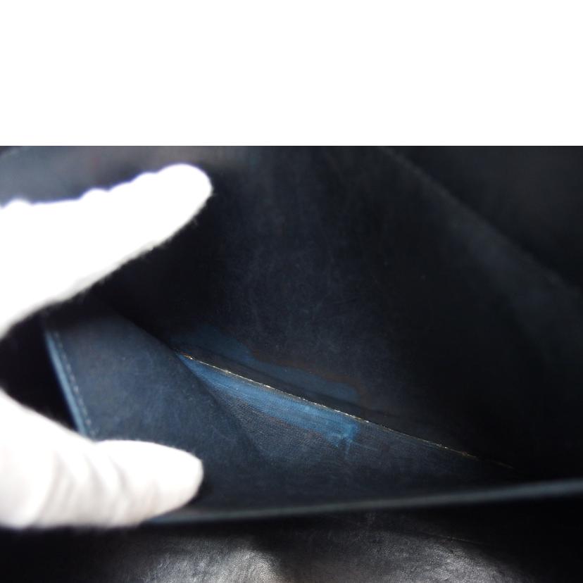 HERMES エルメス/ボリード37/ヴォーエプソン/ネイビー系//□A刻印/Bランク/04