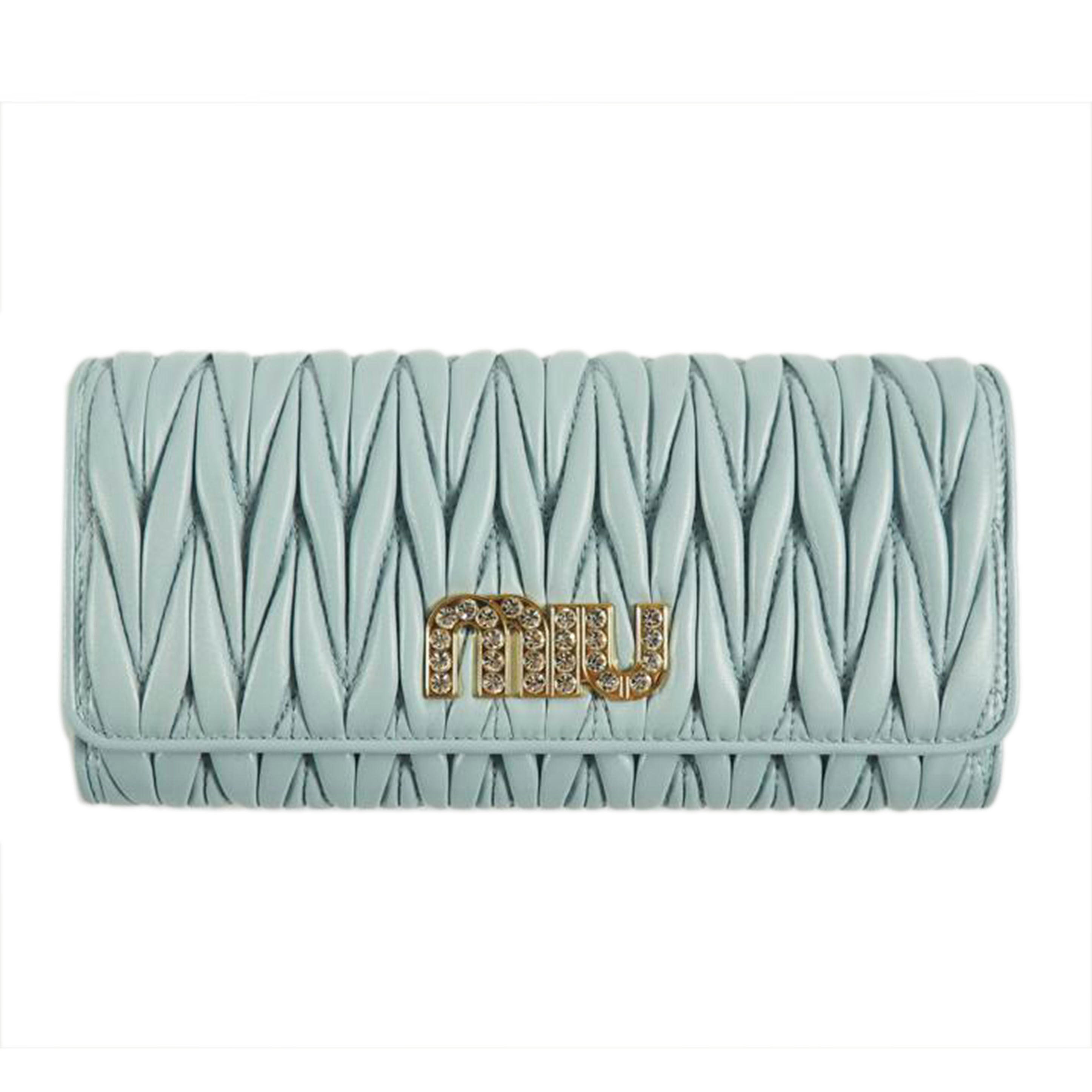 miumiu ミュウミュウ/マテラッセ長財布/5MH109//ABランク/79