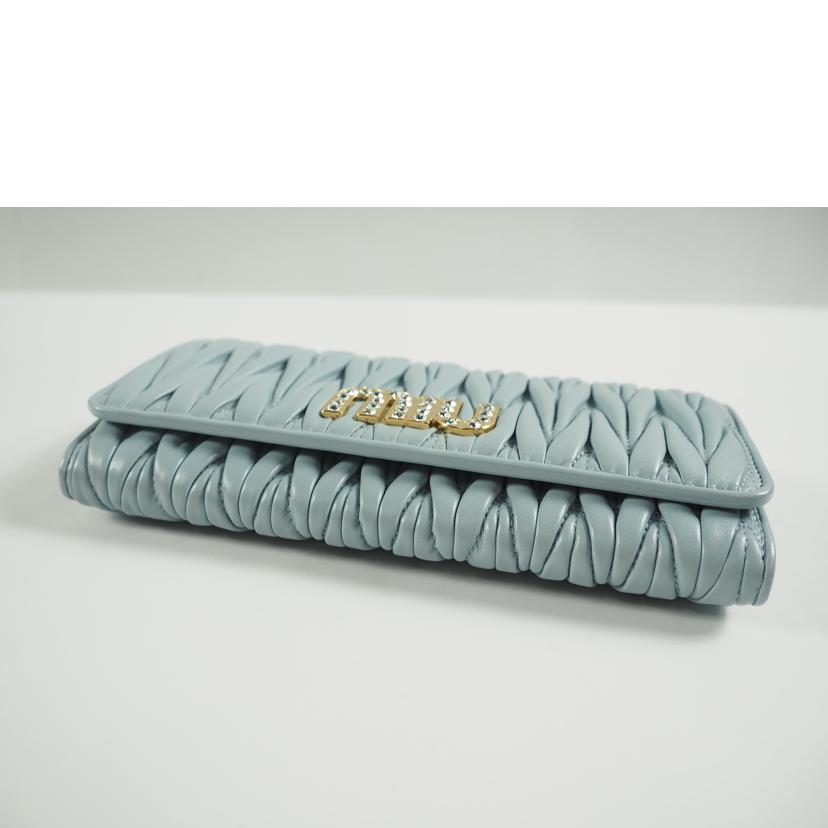 miumiu ミュウミュウ/マテラッセ長財布/5MH109//ABランク/79