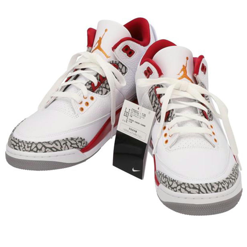 NIKE ナイキ/NIKE AIR JORDAN 3 RETRO/CT8532-126//SAランク/75