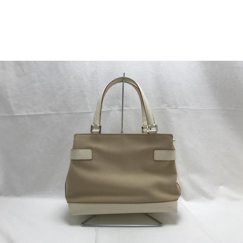 Ferragamo フェラガモ/ガンチーニ 2WAYキャンバスハンドバック/AQ-21//019*/Bランク/51