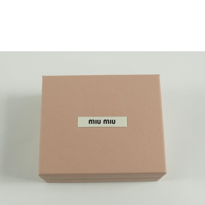 miumiu ミュウミュウ/マテラッセ/コンパクトウォレット/ゴールド/5ME005//ABランク/79