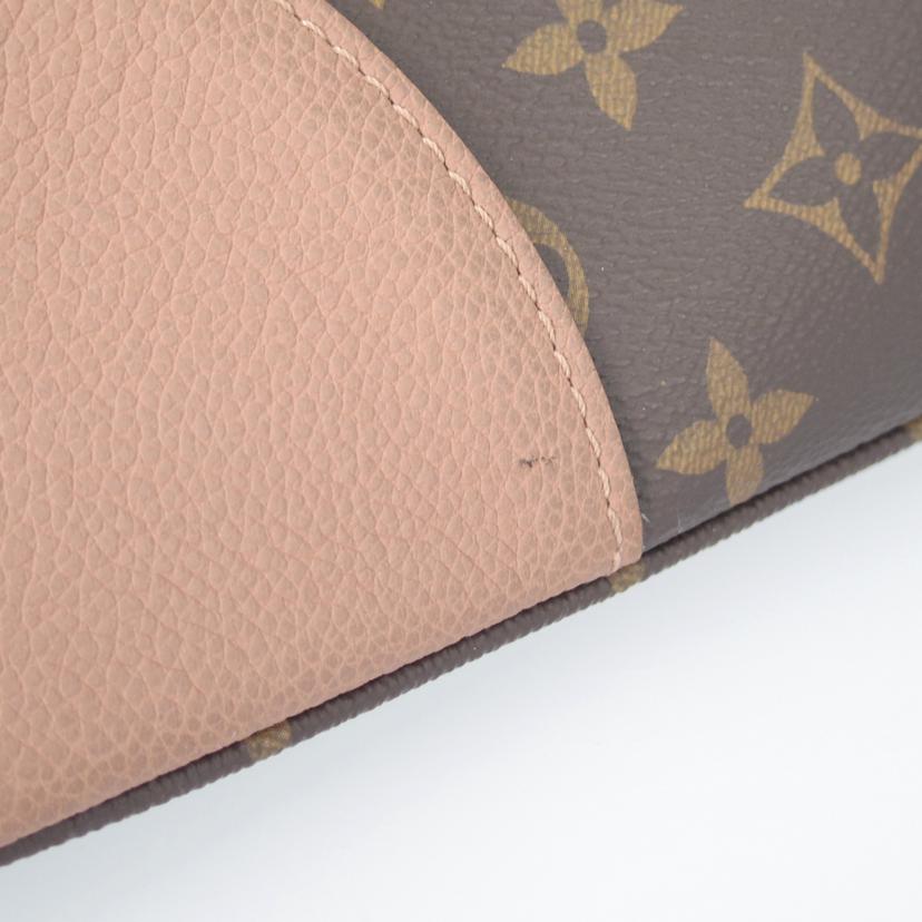 LV ルイヴィトン 2Wayハンドバッグ ショルダーバッグ/フランドリン/モノグラム/ボアドゥローズ/M41597//FL2***/ABランク/75