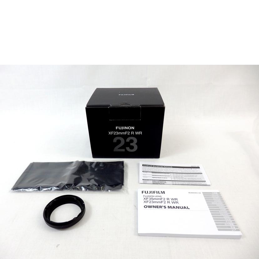 富士フィルム FUJIFILM/単焦点レンズ/SUPER EBC XF23mm2 R WR/SUPER EBC XF23mm2 R WR//2AB05501/Bランク/72