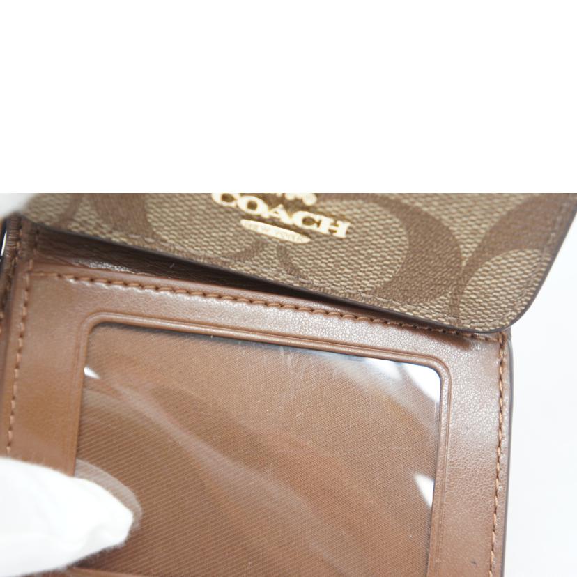 COACH コーチ/シグネチャー3つ折りウォレット/F41302//F19**/ABランク/05