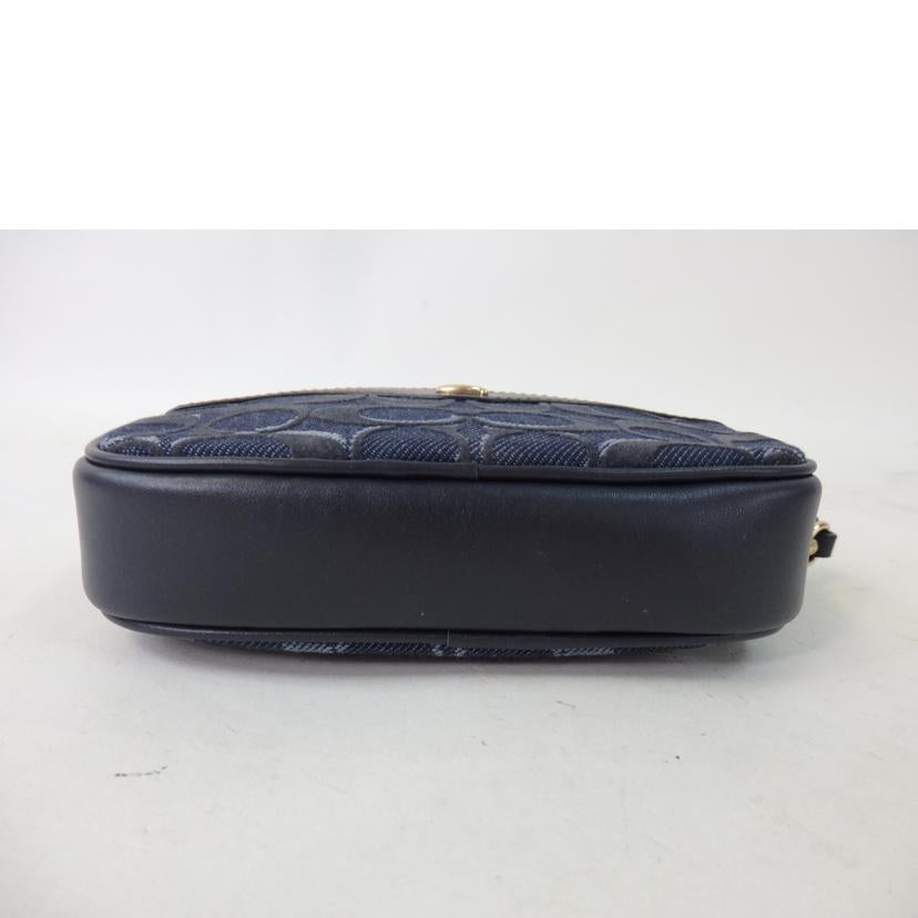 COACH コーチ/デニムコンバーチブルベルト&ショルダーバッグ/F58550//M18**/SAランク/84