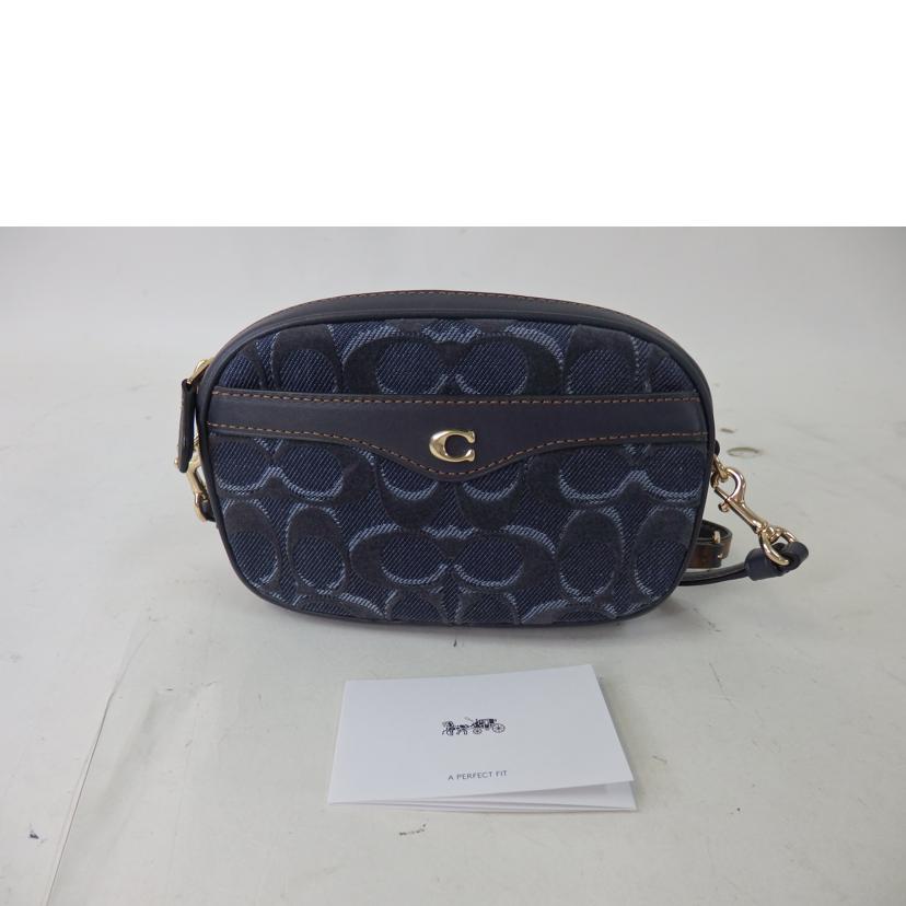 COACH コーチ/デニムコンバーチブルベルト&ショルダーバッグ/F58550//M18**/SAランク/84