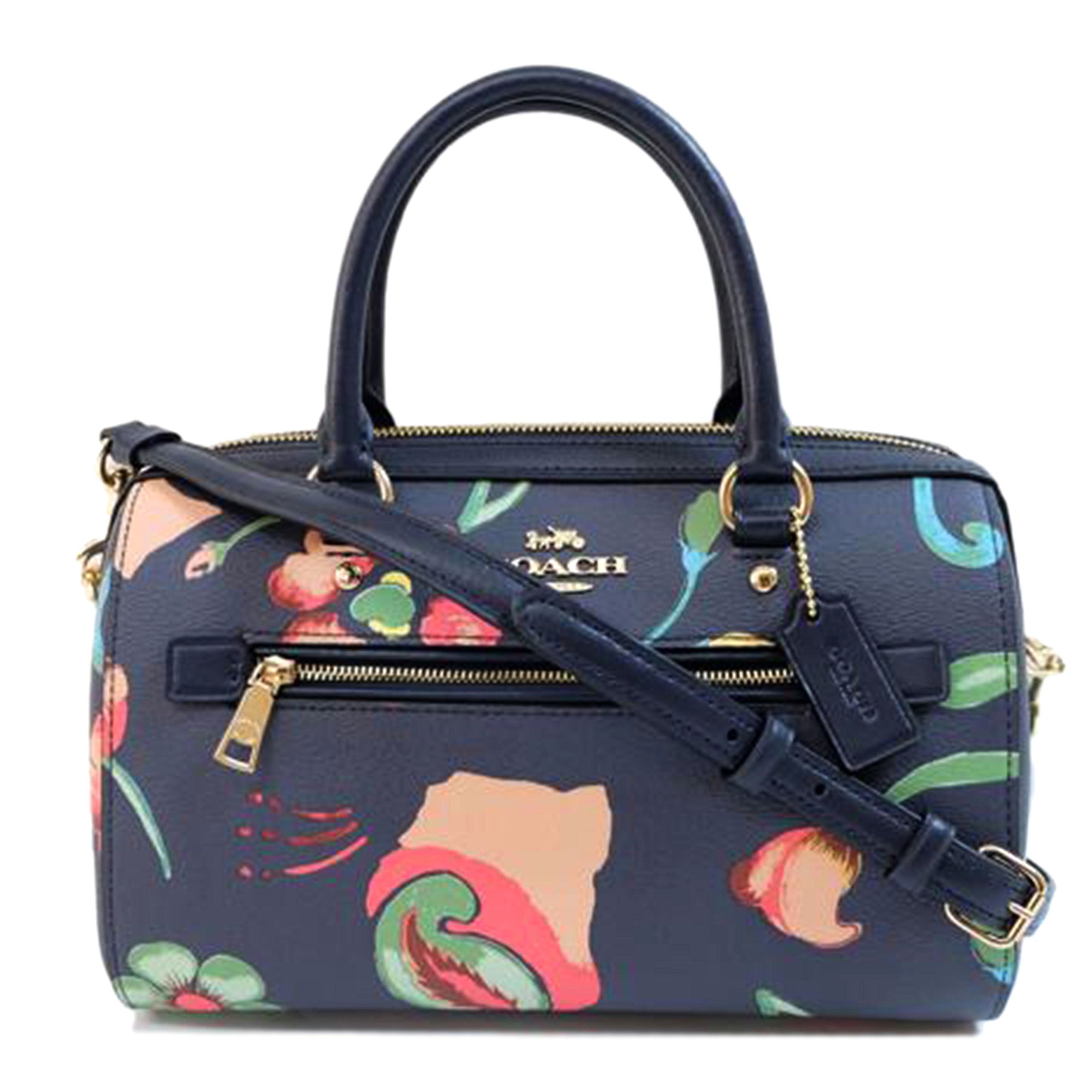 COACH コーチ/ドリーミーランドフローラルサッチェルショルダー/C8617//A2291/Aランク/71
