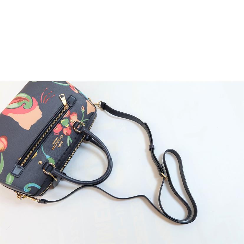 COACH コーチ/ドリーミーランドフローラルサッチェルショルダー/C8617//A2291/Aランク/71