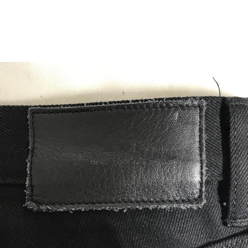 JOHN LAWRENCE SULLIVAN ジョンローレンスサリバン/Rigid denim zipped pants/JLS-02-19//Bランク/51