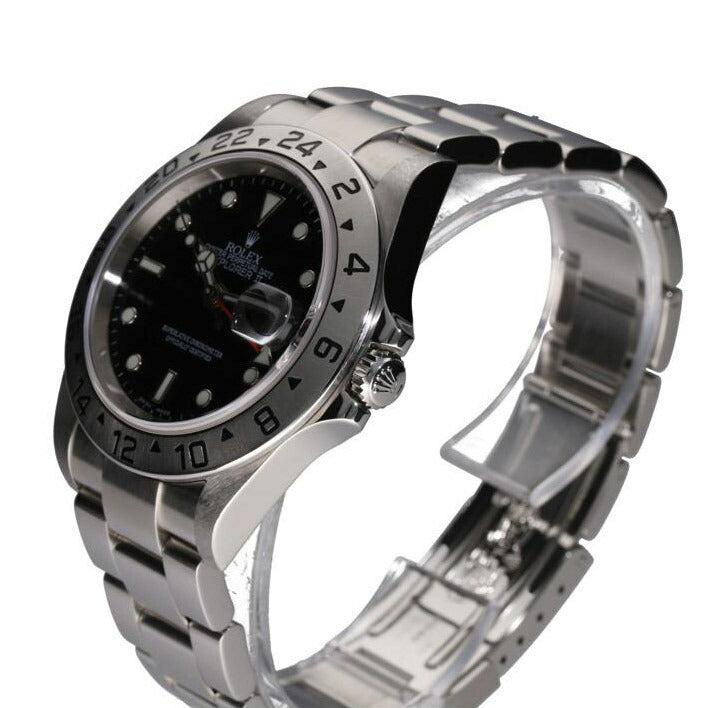 ROLEX ロレックス/エクスプローラーⅡ/黒文字盤/16570//D090284/Aランク/75