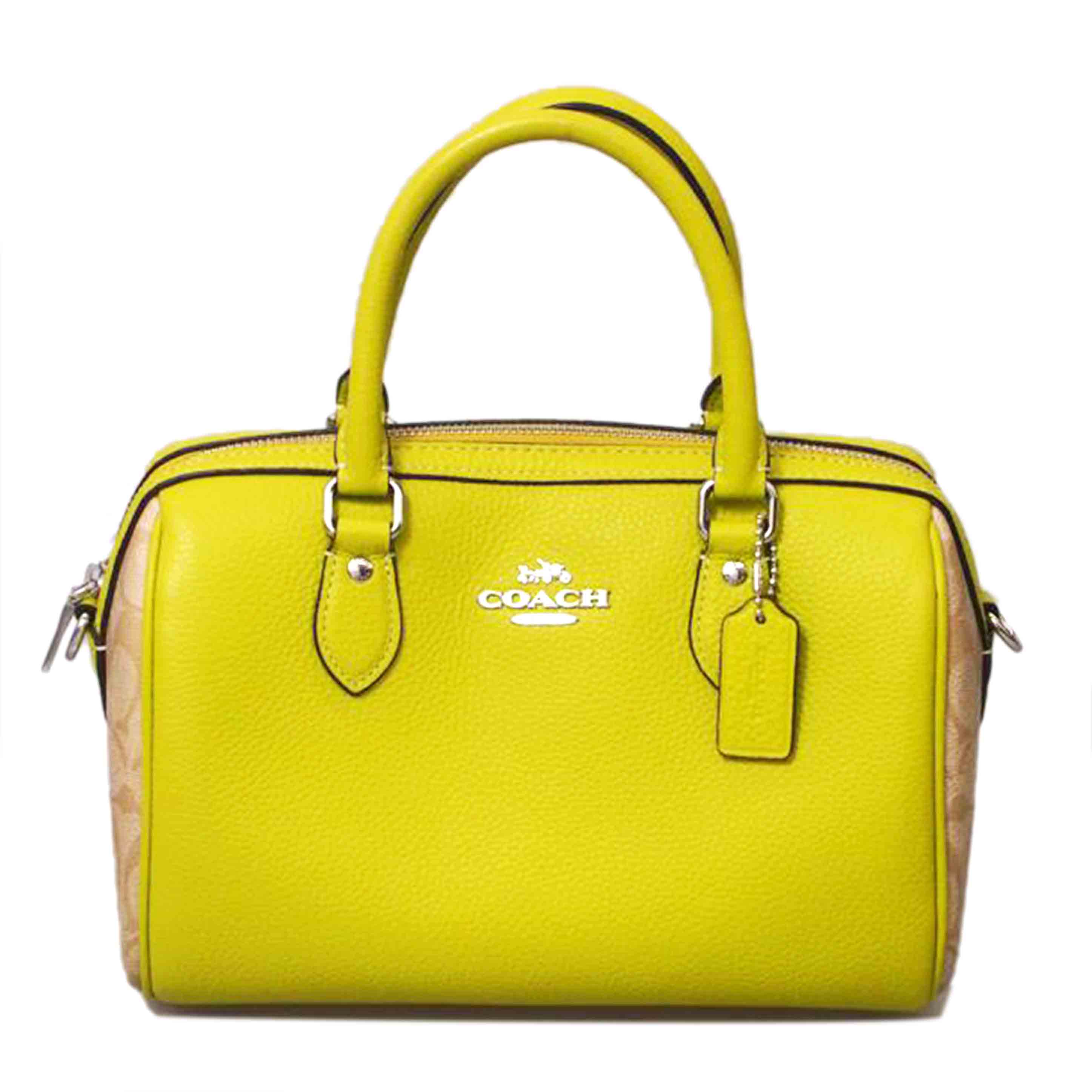 COACH コーチ/ローアン サッチェル2WAYショルダーバッグ/CJ592//B23**/Aランク/76