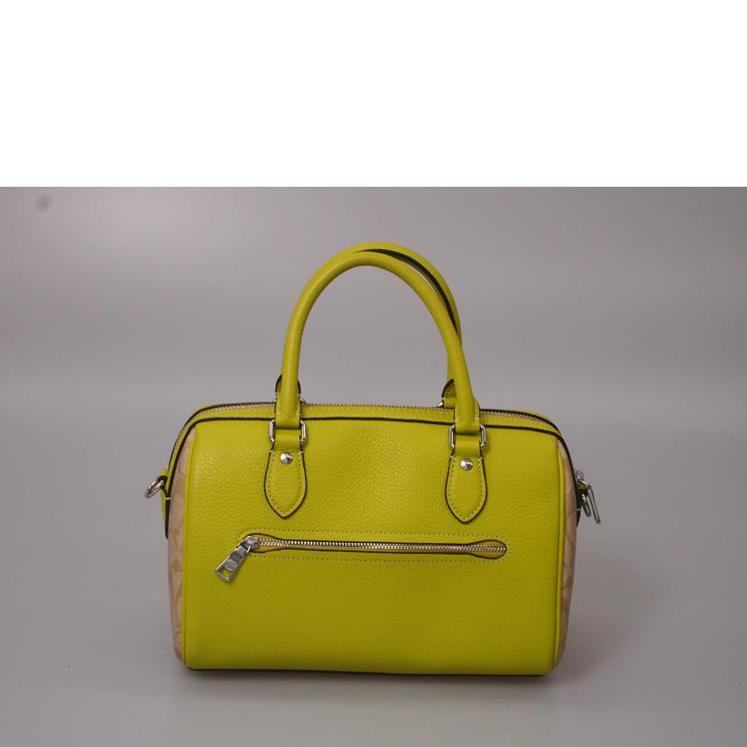 COACH コーチ/ローアン サッチェル2WAYショルダーバッグ/CJ592//B23**/Aランク/76