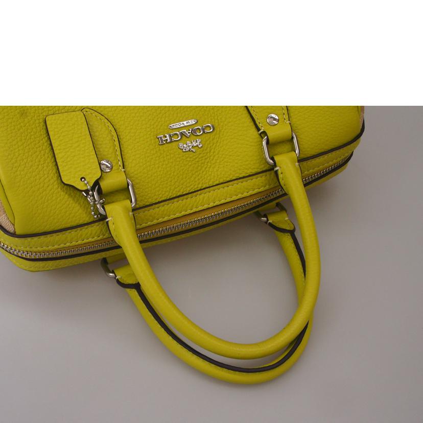 COACH コーチ/ローアン サッチェル2WAYショルダーバッグ/CJ592//B23**/Aランク/76