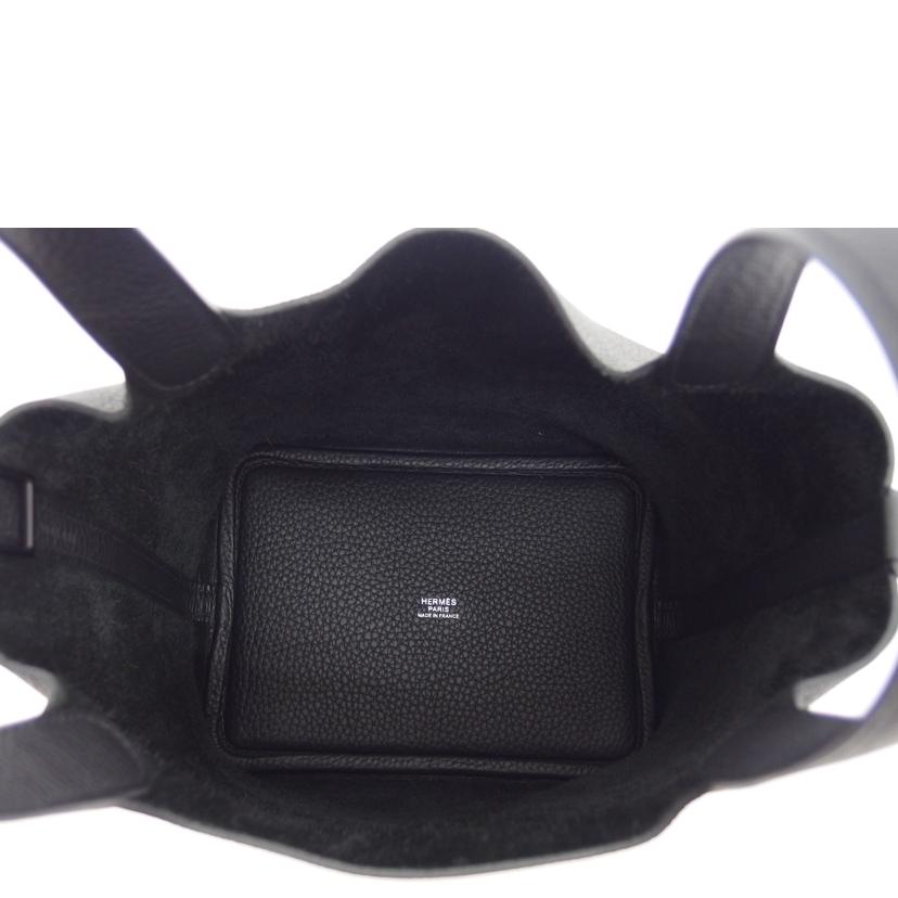 HERMES エルメス/ピコタンロックPM/トリヨンクレマンス/ブラック//YPU010NI/Y刻印/SAランク/04