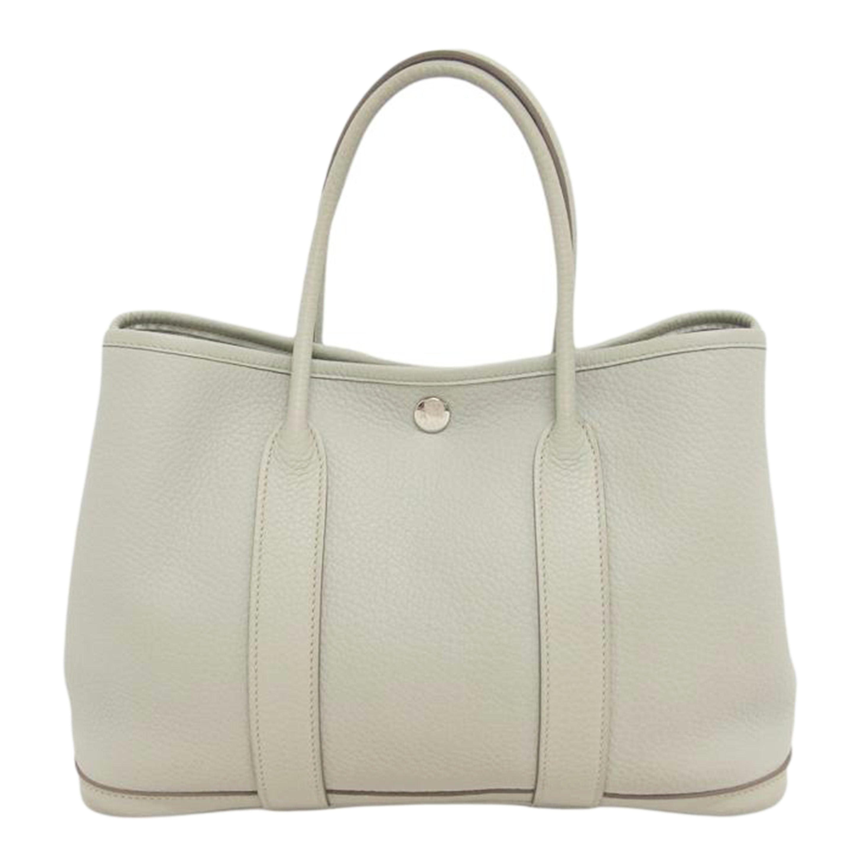 HERMES エルメス/ガーデンパーティ30/トリヨン/グリパール/弊社見立/062290CK-80//VP□Q刻印/ABランク/04