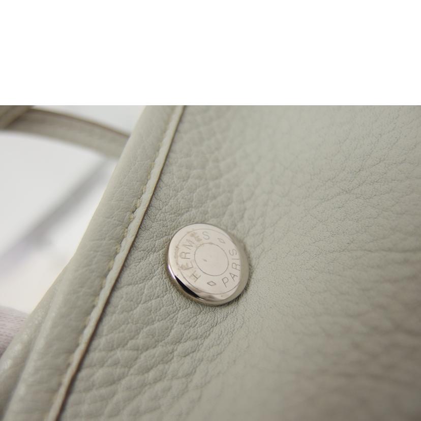 HERMES エルメス/ガーデンパーティ30/トリヨン/グリパール/弊社見立/062290CK-80//VP□Q刻印/ABランク/04