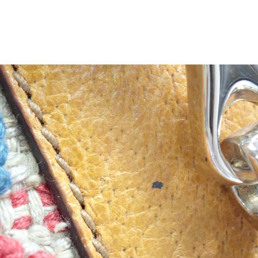 GUCCI グッチ/マルチカラーキャンバスショルダー/142664//178*/Aランク/62