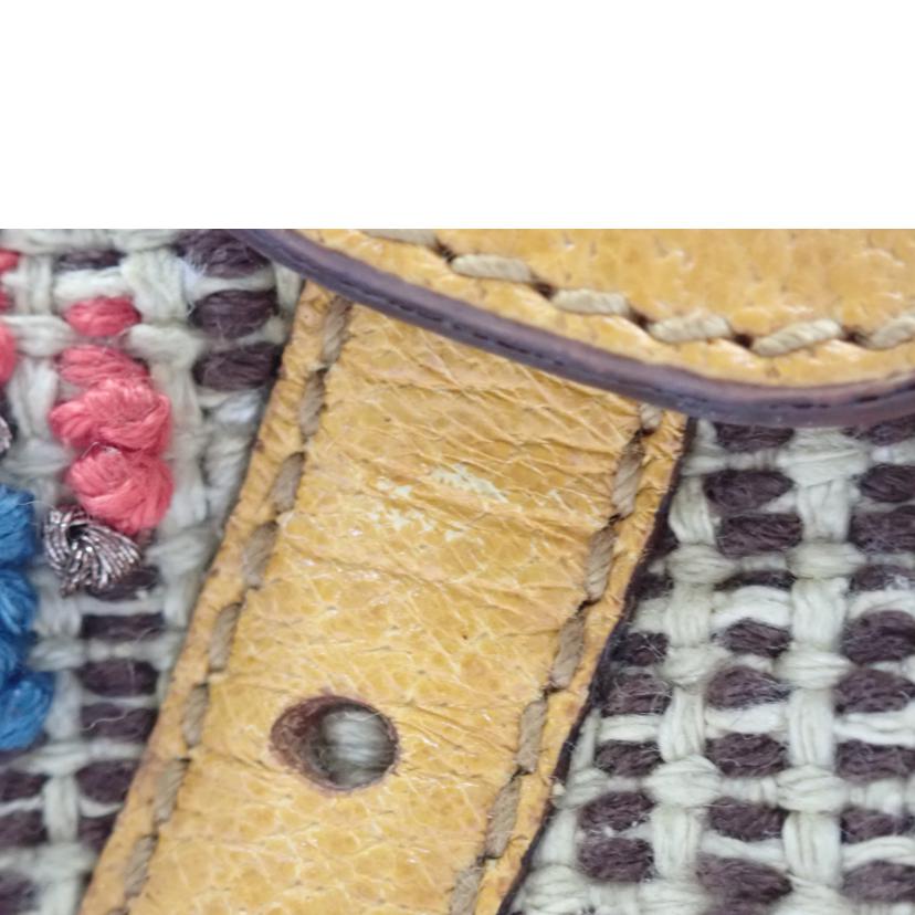 GUCCI グッチ/マルチカラーキャンバスショルダー/142664//178*/Aランク/62