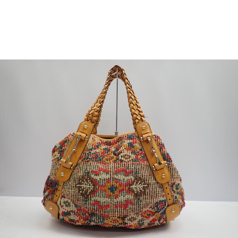 GUCCI グッチ/マルチカラーキャンバスショルダー/142664//178*/Aランク/62