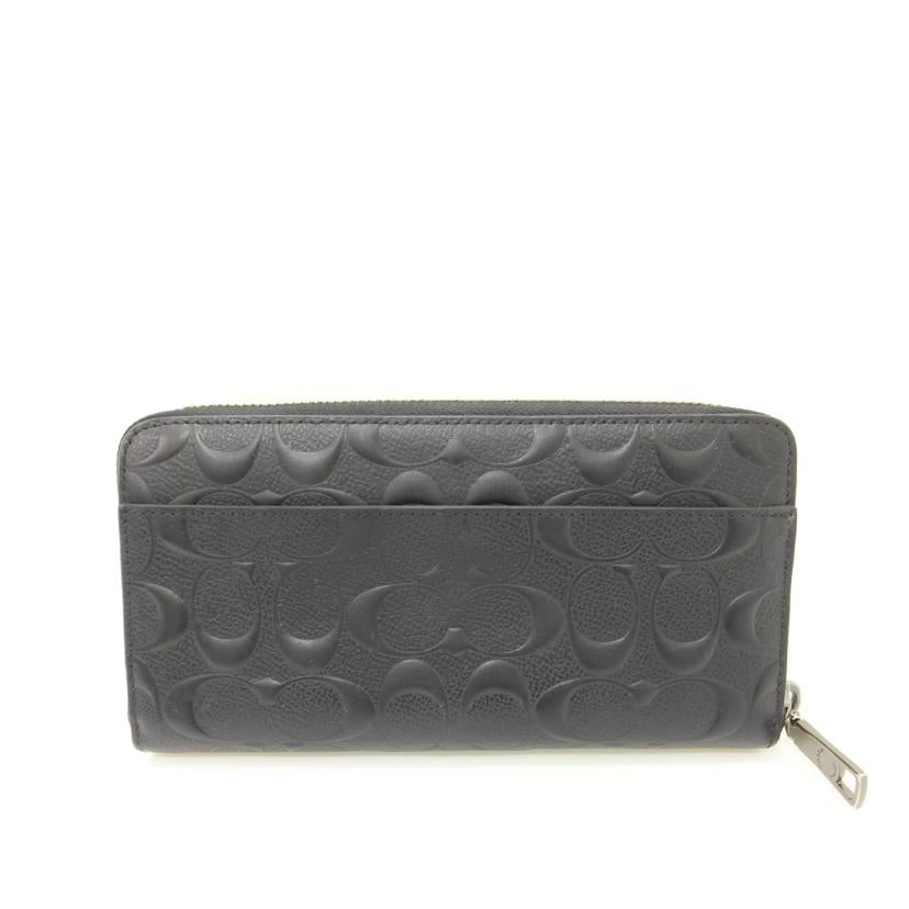 COACH コーチ/シグネチャークロスグレインラウンドファスナー長財布/F58113//A20**/Bランク/88