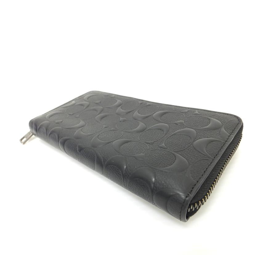 COACH コーチ/シグネチャークロスグレインラウンドファスナー長財布/F58113//A20**/Bランク/88