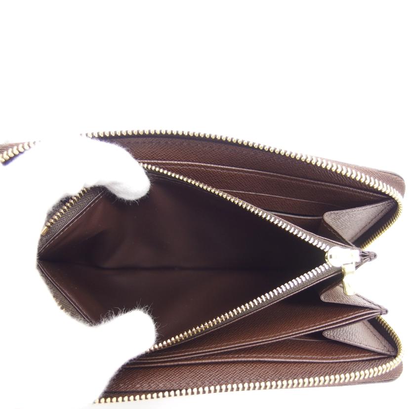 LV ルイ・ヴィトン ラウンドファスナー長財布/ジッピーウォレット/ダミエ/エベヌ/N60015//CA4***/Aランク/04