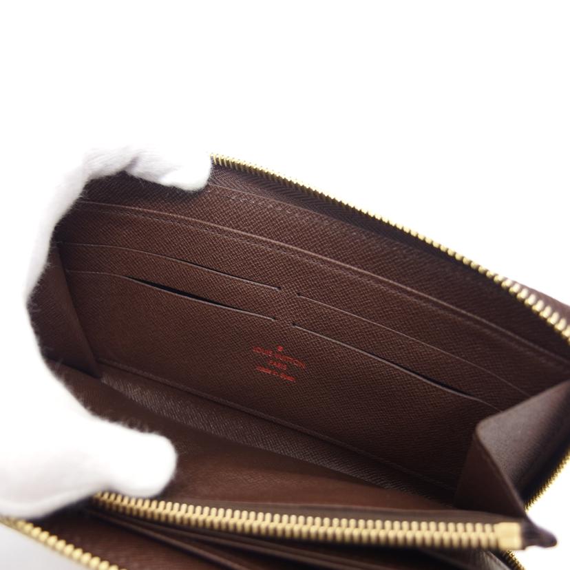 LV ルイ・ヴィトン ラウンドファスナー長財布/ジッピーウォレット/ダミエ/エベヌ/N60015//CA4***/Aランク/04