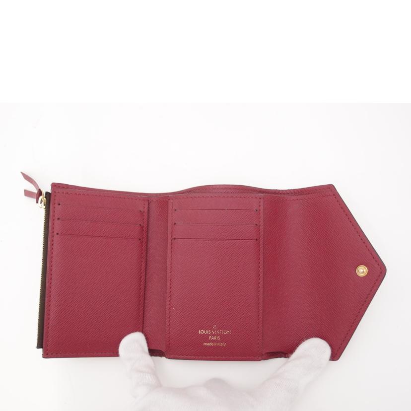 LOUIS VUITTON ルイ・ヴィトン/ポルトフォイユ・ヴィクトリーヌ/モノグラム・フューシャ/M41938//NZ4107/Aランク/69