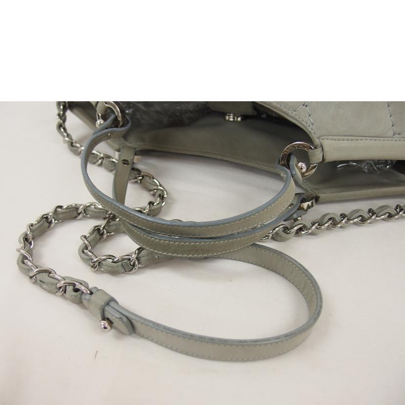 CHANEL シャネル/ココマーク/2WAYハンドバッグ/グレー//16172279/Bランク/04