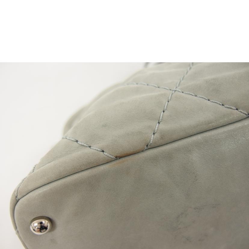 CHANEL シャネル/ココマーク/2WAYハンドバッグ/グレー//16172279/Bランク/04